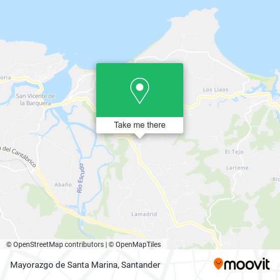 Mayorazgo de Santa Marina map