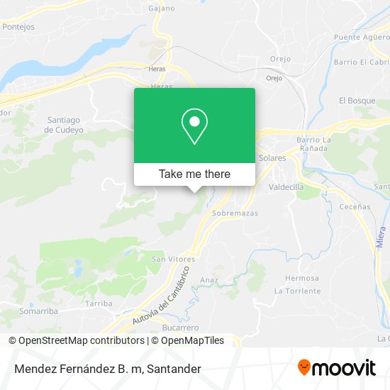 Mendez Fernández B. m map
