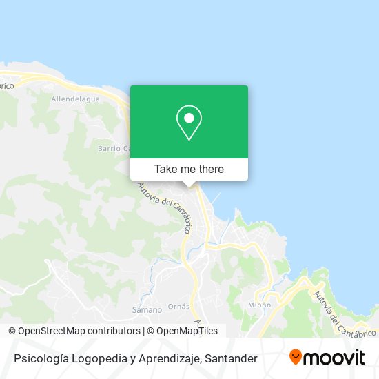 Psicología Logopedia y Aprendizaje map