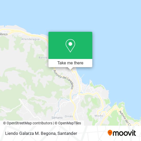 Liendo Galarza M. Begona map