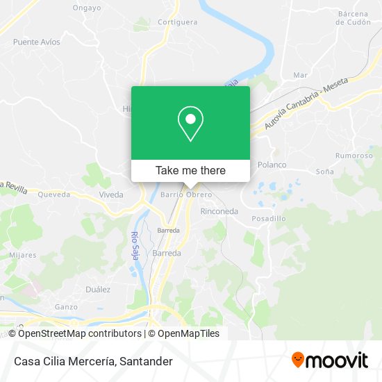 Casa Cilia Mercería map