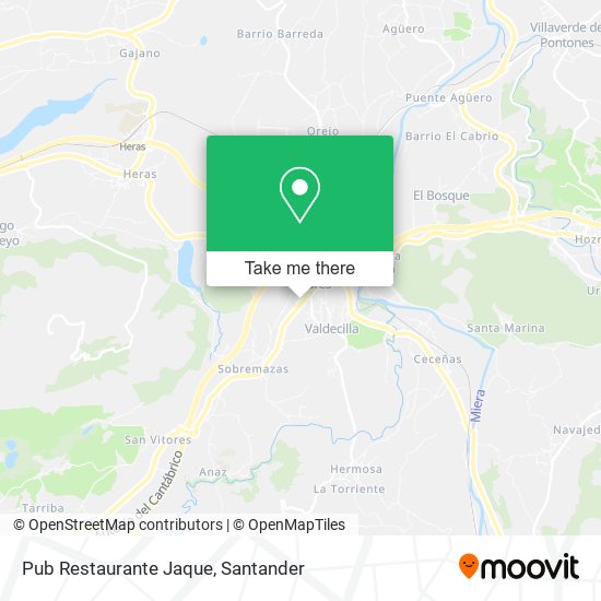 Pub Restaurante Jaque map