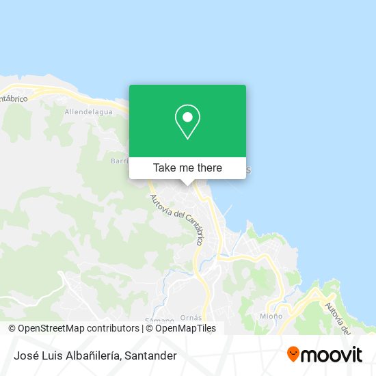 José Luis Albañilería map