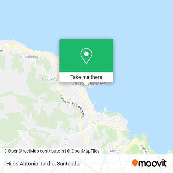 Hijos Antonio Tardío map