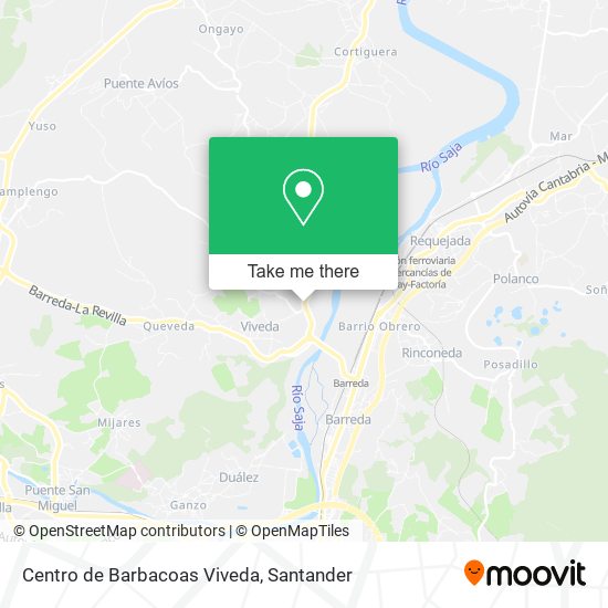 Centro de Barbacoas Viveda map