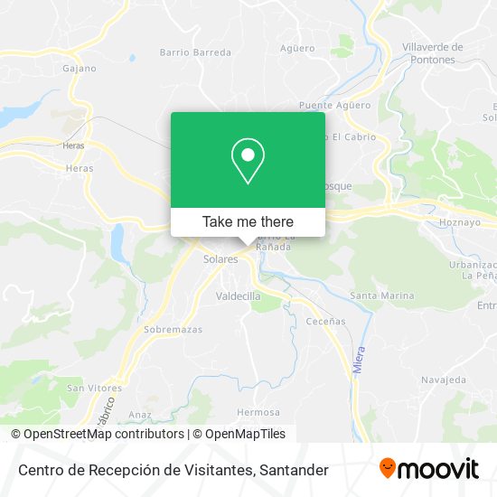 Centro de Recepción de Visitantes map