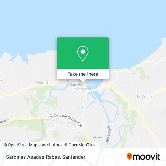 Sardinas Asadas-Rabas map