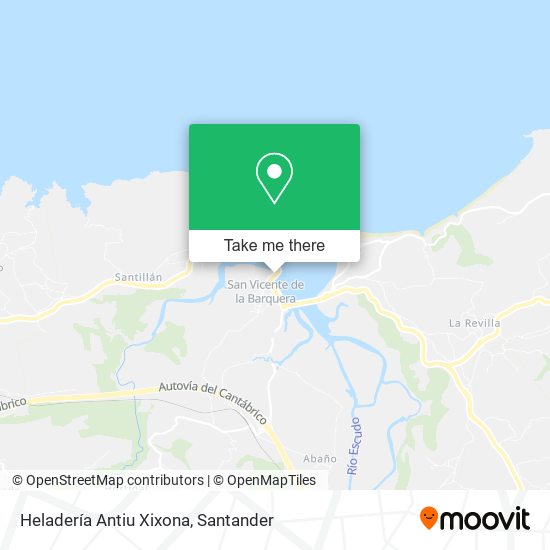 Heladería Antiu Xixona map