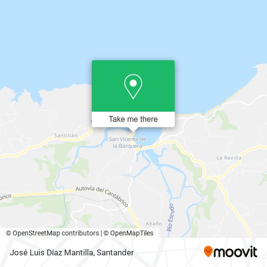 José Luis Díaz Mantilla map