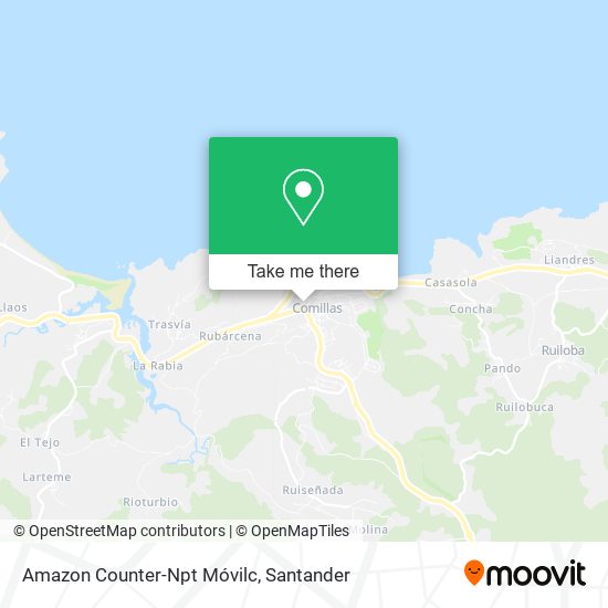 Amazon Counter-Npt Móvilc map