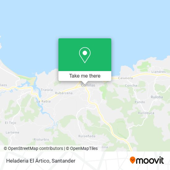 Heladeria El Ártico map