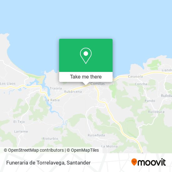 Funeraria de Torrelavega map