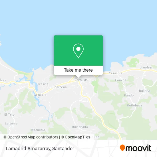 Lamadrid Amazarray map