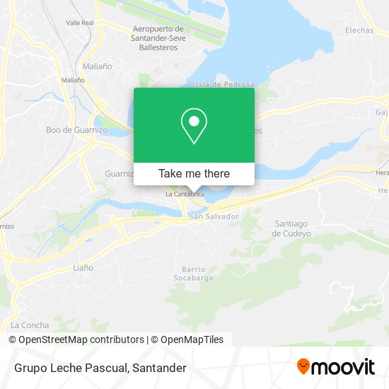 Grupo Leche Pascual map