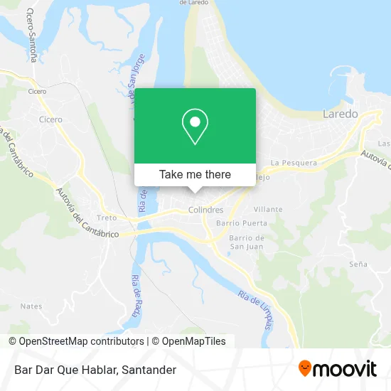 Bar Dar Que Hablar map