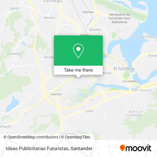 Ideas Publicitarias Futuristas map
