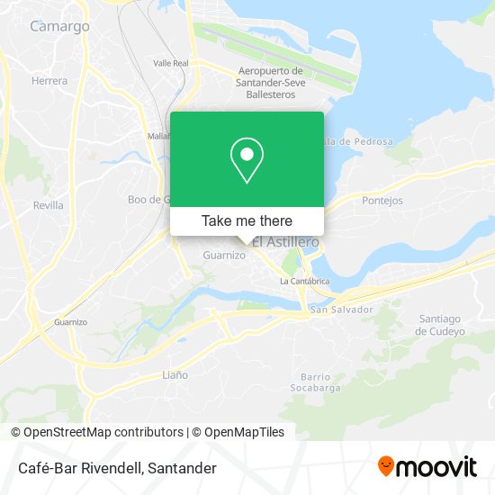 Café-Bar Rivendell map
