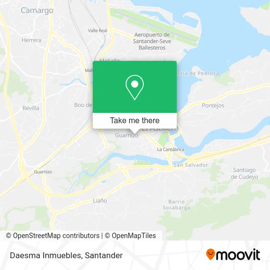 Daesma Inmuebles map