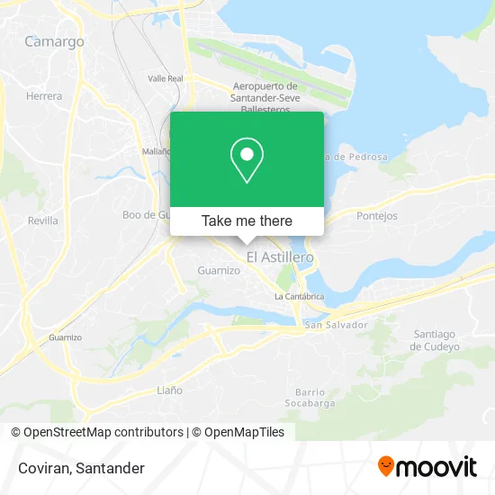 Coviran map