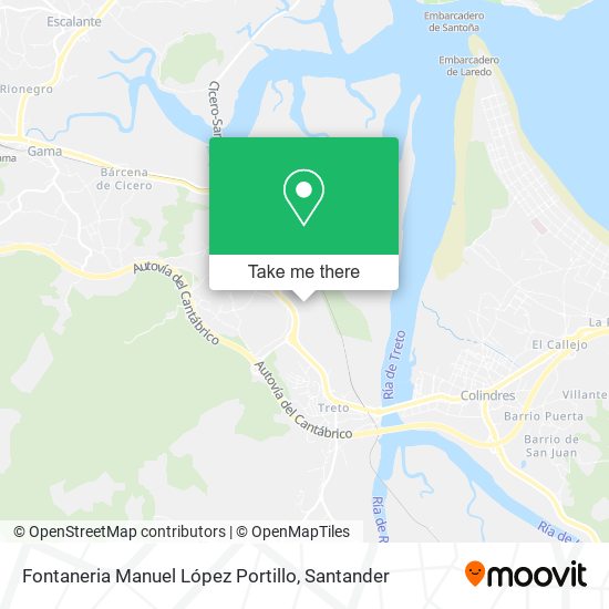 Fontaneria Manuel López Portillo map