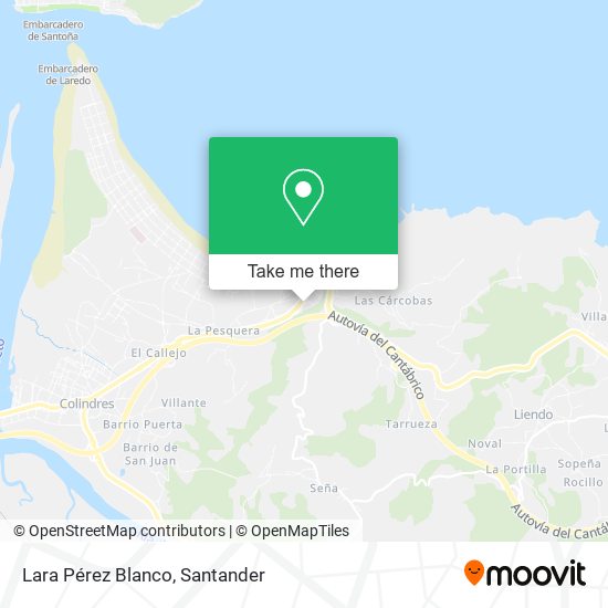 Lara Pérez Blanco map
