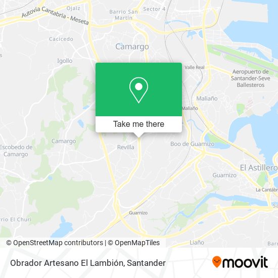 Obrador Artesano El Lambión map