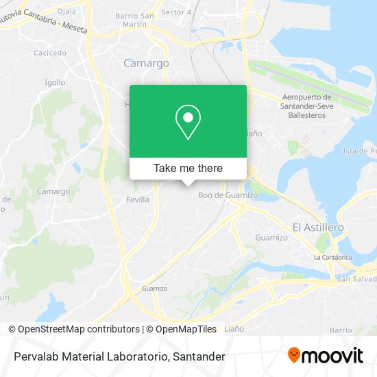 Pervalab Material Laboratorio map