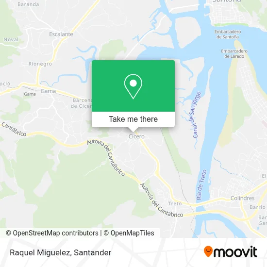 Raquel Miguelez map