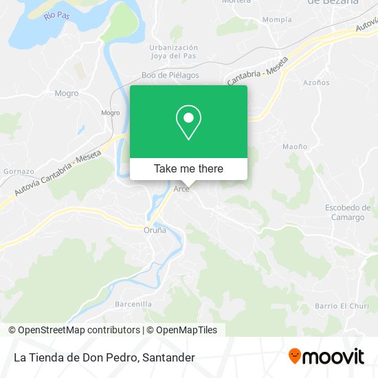 La Tienda de Don Pedro map