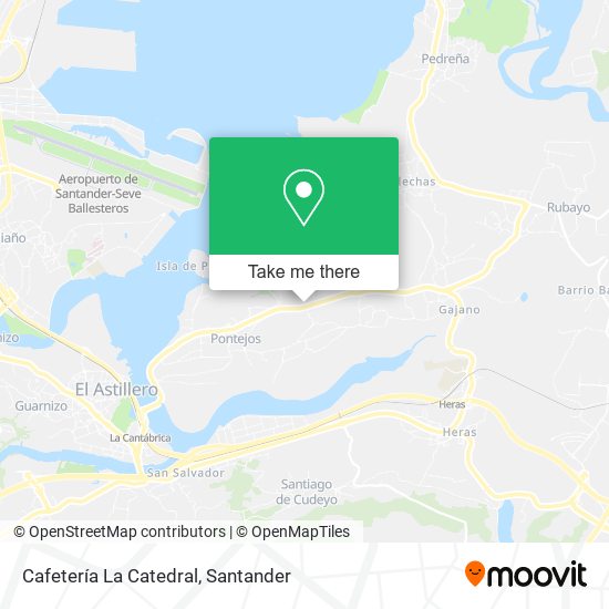 Cafetería La Catedral map