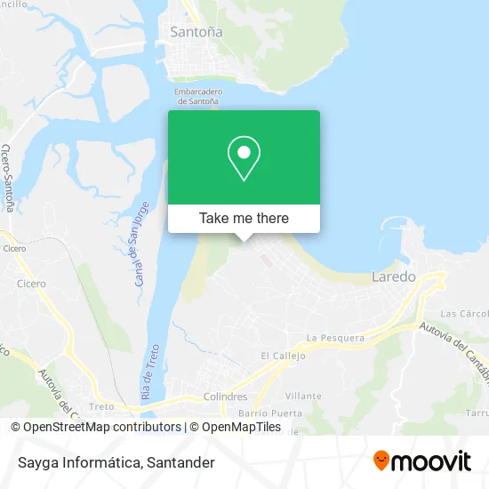 Sayga Informática map