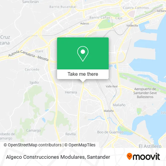 Algeco Construcciones Modulares map
