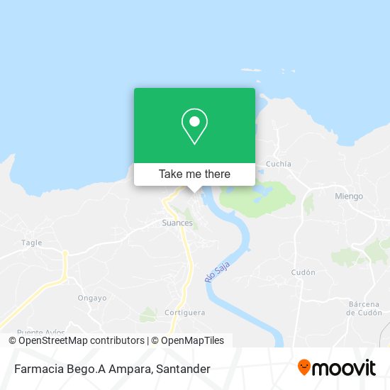 Farmacia Bego.A Ampara map