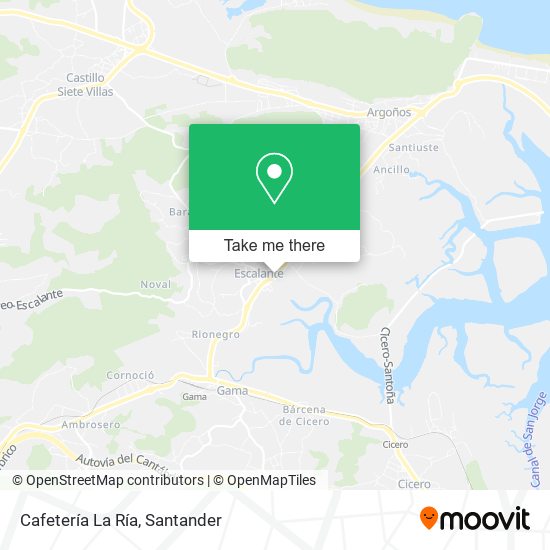 Cafetería La Ría map