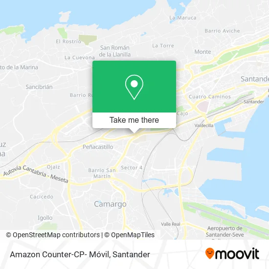Amazon Counter-CP- Móvil map