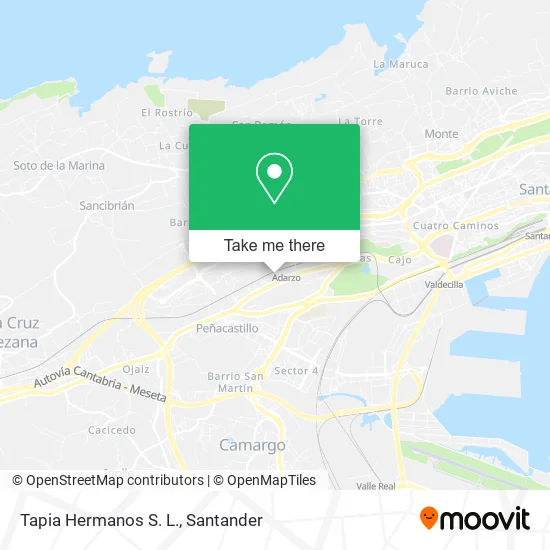 Tapia Hermanos S. L. map