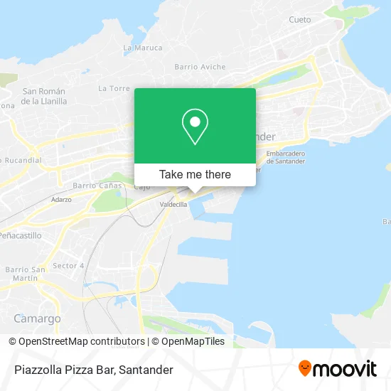 Piazzolla Pizza Bar map