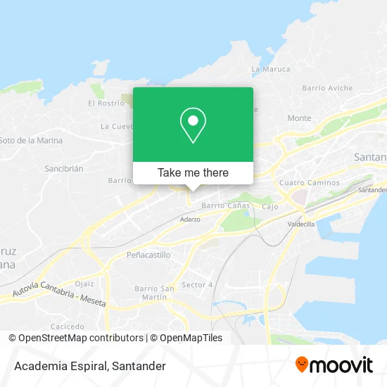 Academia Espiral map
