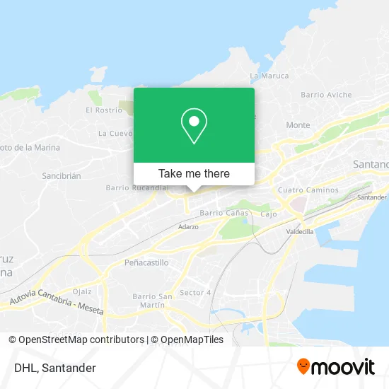 DHL map