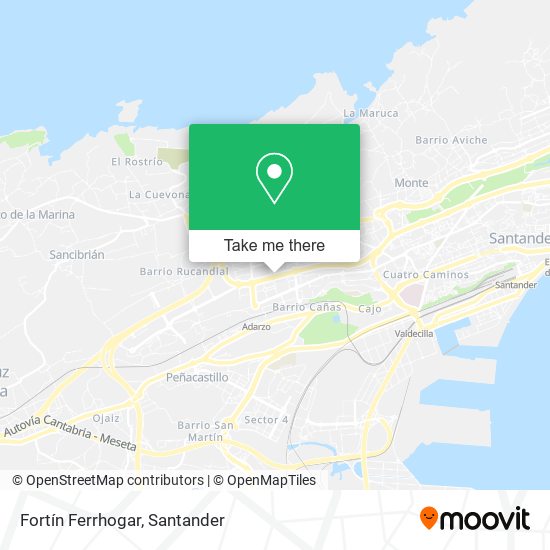 Fortín Ferrhogar map