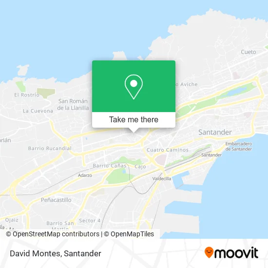 David Montes map