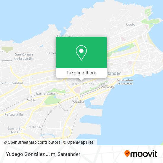 Yudego González J. m map