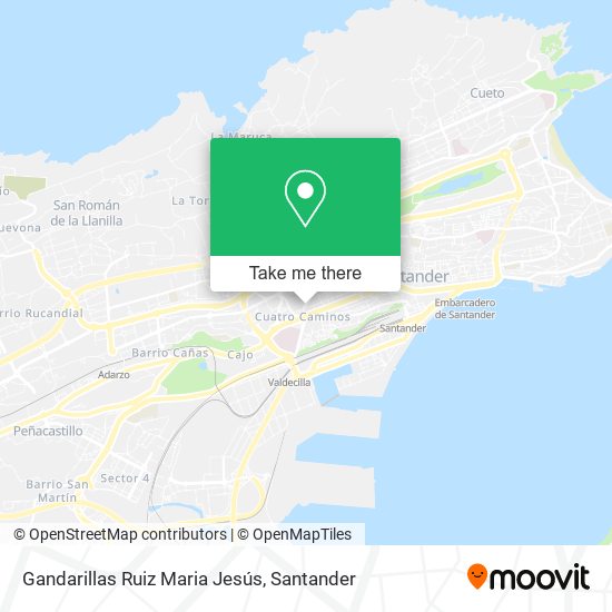 Gandarillas Ruiz Maria Jesús map