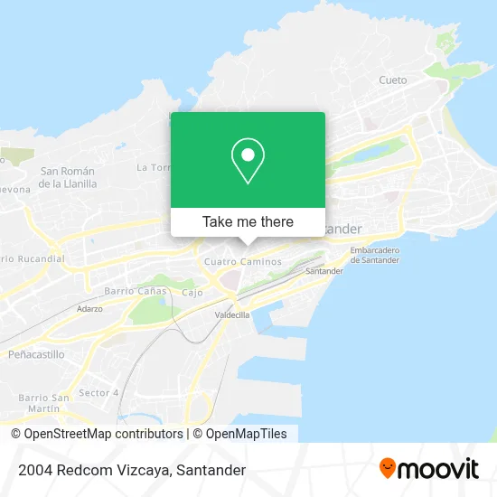 2004 Redcom Vizcaya map