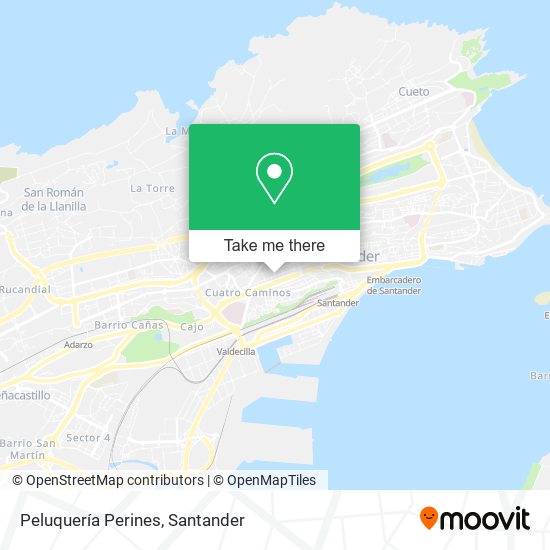 Peluquería Perines map