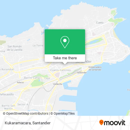 Kukaramacara map