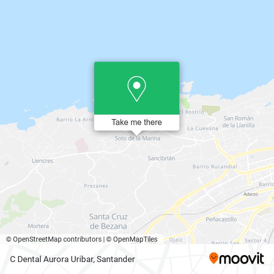 C Dental Aurora Uribar map