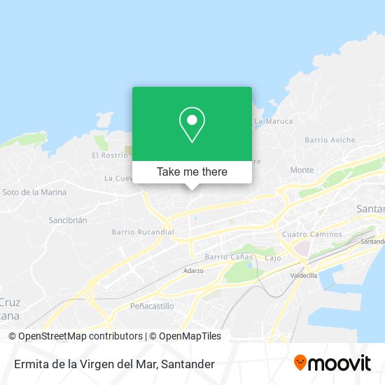 Ermita de la Virgen del Mar map