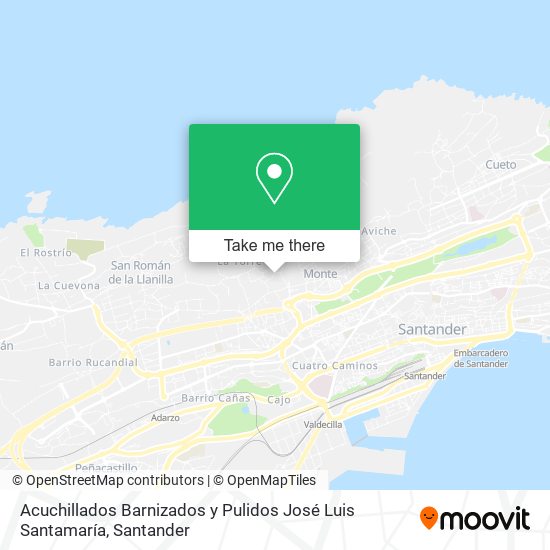 Acuchillados Barnizados y Pulidos José Luis Santamaría map