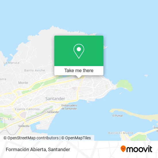 Formación Abierta map